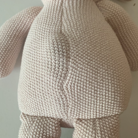baby pink bunny rabbit plush toy - Picture 5 of 5